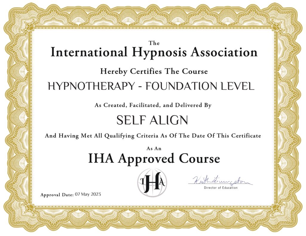 IHA approved course